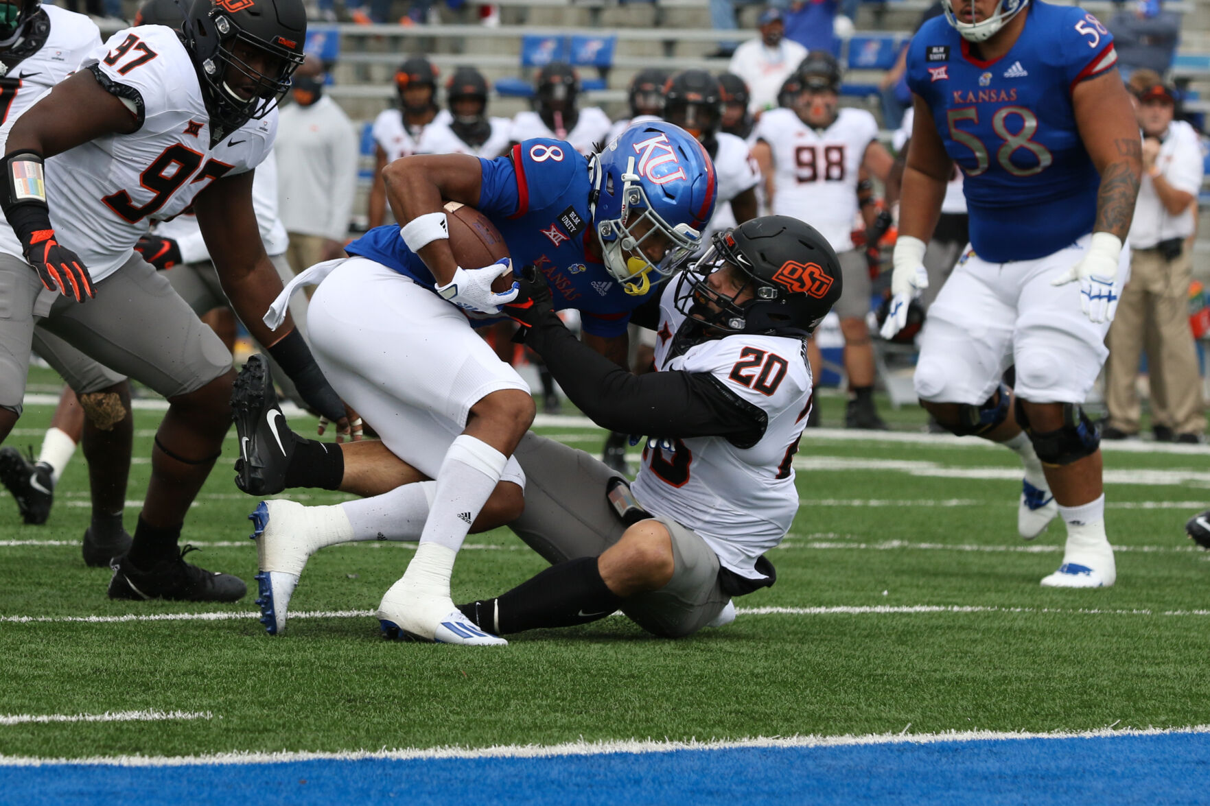 Oklahoma State at Kansas